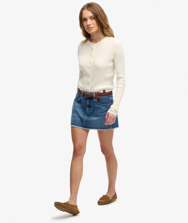 Denim Mini Skirt