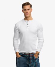 Vintage Logo Mid Weight Long Sleeve Half Button