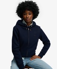 Essential Borg Lined Zip Hoodie
