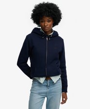Essential Borg Lined Zip Hoodie
