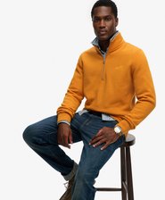 Vintage Logo Embroidered Half Zip