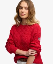 Slouchy Cable Knit Jumper