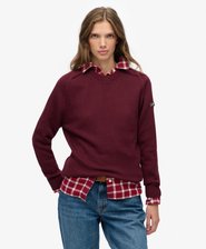 Slouchy Knitted Crew Jumper