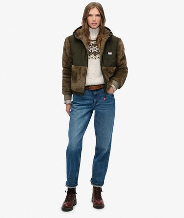 Super Soft Hybrid Full Zip Jacket Image 3