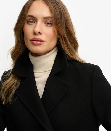 Double Breasted Pea Coat Image 4