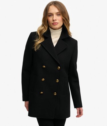 Double Breasted Pea Coat Image 5