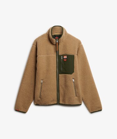 Kurtka Vintage Retro Borg z polaru Image 6