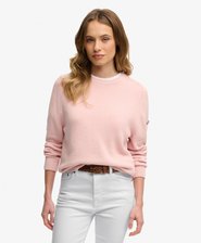 Slouchy Gebreide Crew Trui