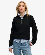 Essential Half Zip Knit Jumper