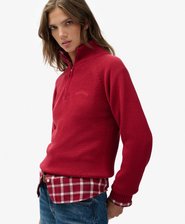 Essential Half Zip Knit Jumper