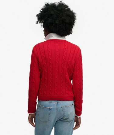 Pull en maille torsadée Essential Image 5