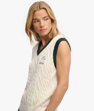 Heritage Knitted Tank Image 2