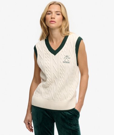 Heritage Knitted Tank Image 1