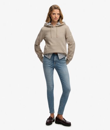 Essential Logo Geborduurde Hoodie Image 3