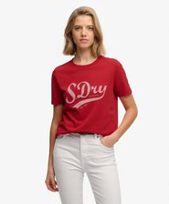 Camiseta Varsity Script