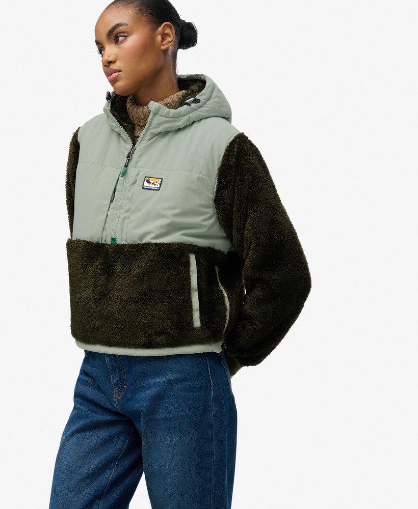 【WOMEN'S】STORM FLEECE HYBRID PRIMALOFT Women's Hybrid Jackets | Superdry Storm Jackets | Superdry CA-EN