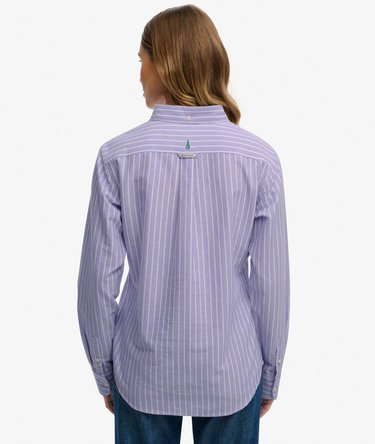 Oxford Hemd mit Button-Down-Kragen in schmaler Passform Image 5