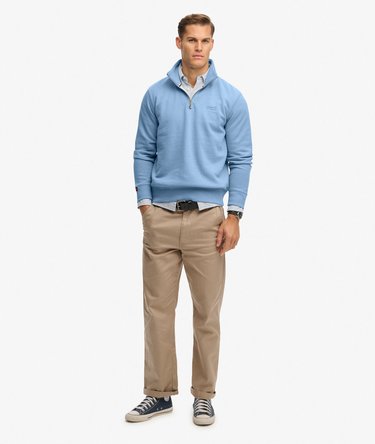 Essential Logo Half Zip Sweatshirt Image 3