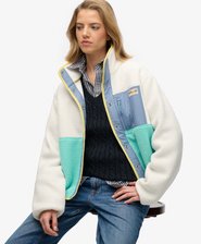Colour Block Fleece Jacket
