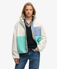 Colour Block Fleece Jacket