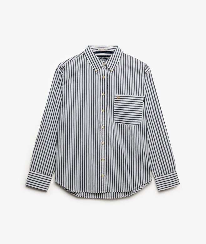 Poplin Relaxed Long Sleeve Shirt More Colours Available Price £31.49 Price reduced from £44.99 to You Save 30%