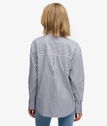 Poplin Langarmhemd mit lockerer Passform Image 5