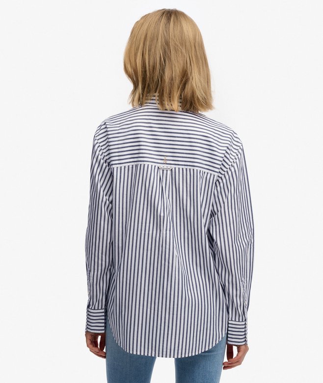 Poplin Relaxed Long Sleeve Shirt More Colours Available Price £31.49 Price reduced from £44.99 to You Save 30%