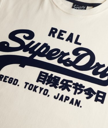 Vintage Logo Flock T-Shirt Image 5