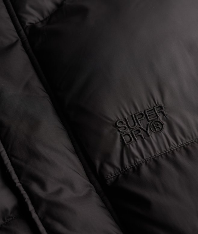 Black Puffer Gilet
