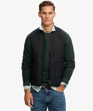 Military Liner Vest Jacket Image 1