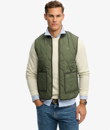 Military Liner Vest Jacket Image 1