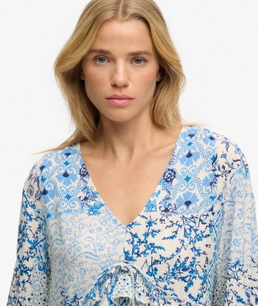 Vestido Mini de Capas Image 4