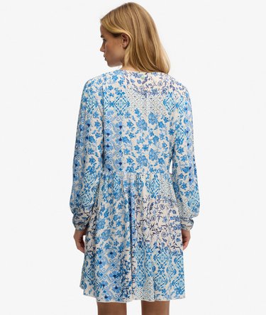 Vestido Mini de Capas Image 6