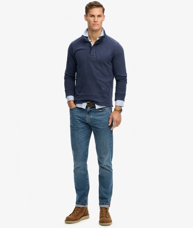 Cotton Classics Jersey Sweatshirt mit Reißverschluss Image 3