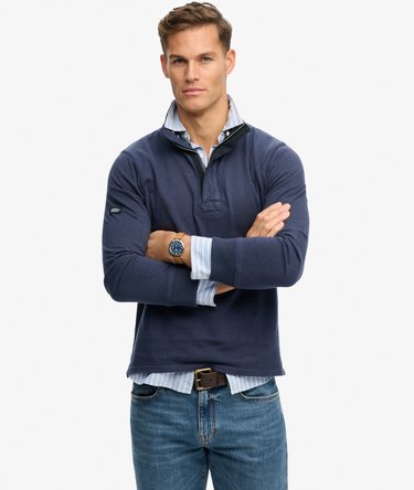 Cotton Classics Jersey Sweatshirt mit Reißverschluss Image 1