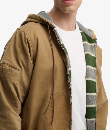 Vintage by Superdry & Co. Reworked Hooded Jacket Image 4