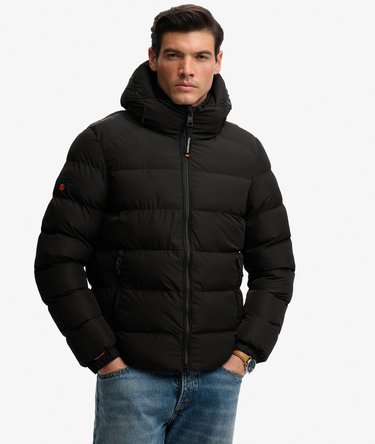 Sportieve Capuchon Pufferjas Image 4