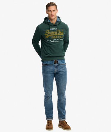 Sweat à capuche Vintage Logo Duo Classic Image 3