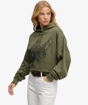 Oversized hoodie met tattoo Image 2