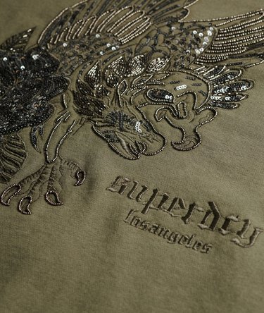 Oversized hoodie met tattoo Image 6