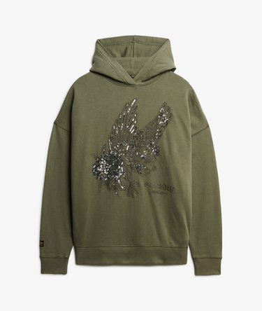 Oversized hoodie met tattoo Image 7