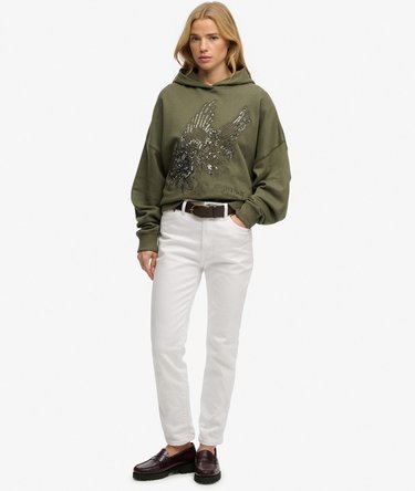 Oversized hoodie met tattoo Image 3