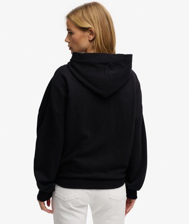 Übergroßer Hoodie mit Tattoo-Verzierung Image 5
