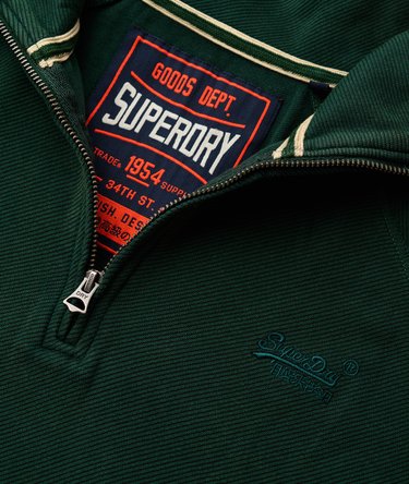 Essential Logo Raglan Henley Jumper Image 6