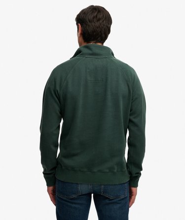 Essential Logo Raglan Henley Jumper Image 5
