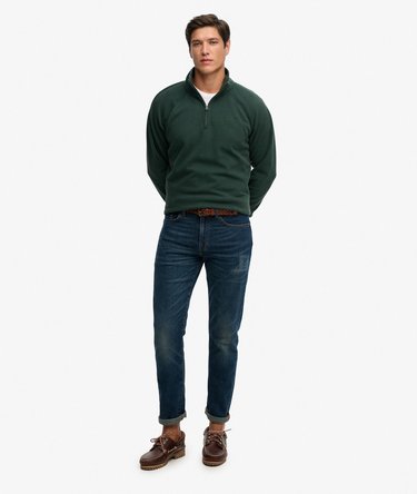 Essential Logo Raglan Henley Jumper Image 3