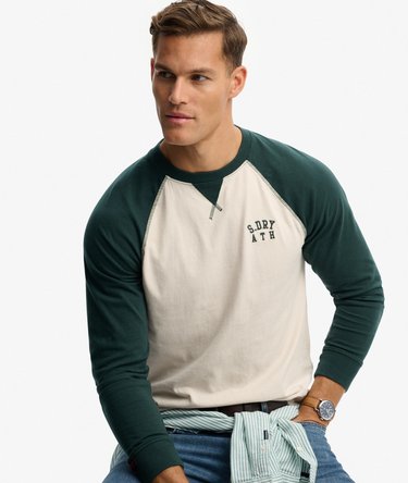 Vintage Athletic Baseball Top Image 2