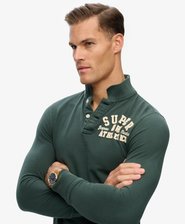 Polo de manga larga Vintage Athletic