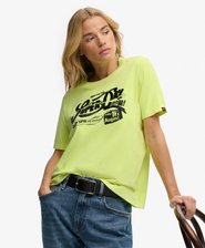 Camiseta Punk Poster Corte Relajado