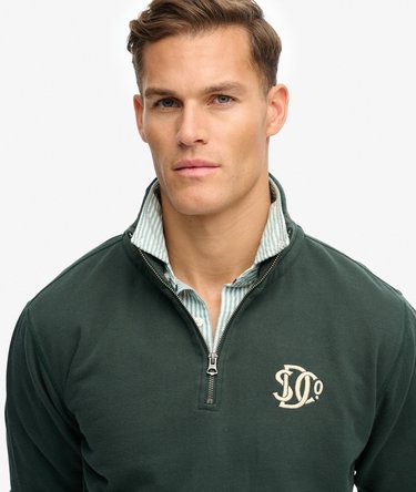 Athletic SD Co Half Zip Sweatshirt Image 4
